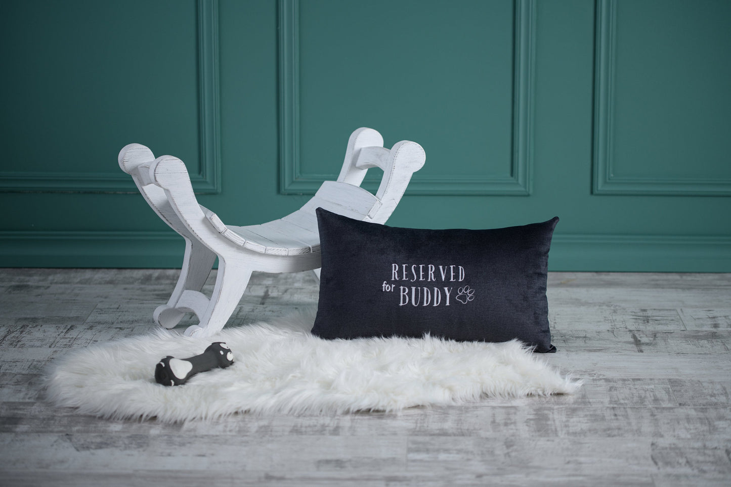 Personalized dog cushion, Gift for dog or cat, Christmas Dog Gift, Custom pet cushion, Dog cushion cover, Velvet dog pillow 30x50