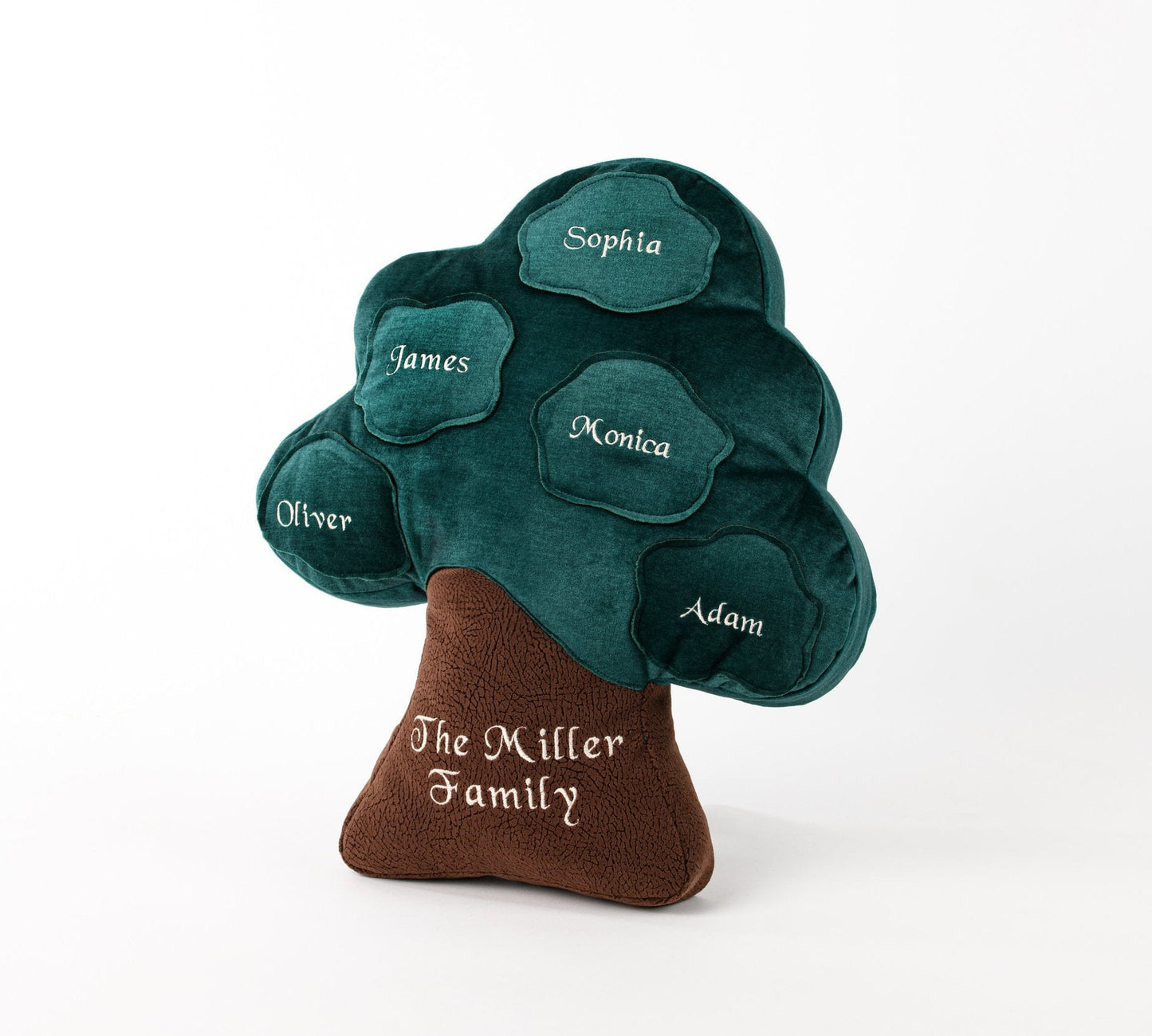 Personalized family tree cushion for Mother's Day