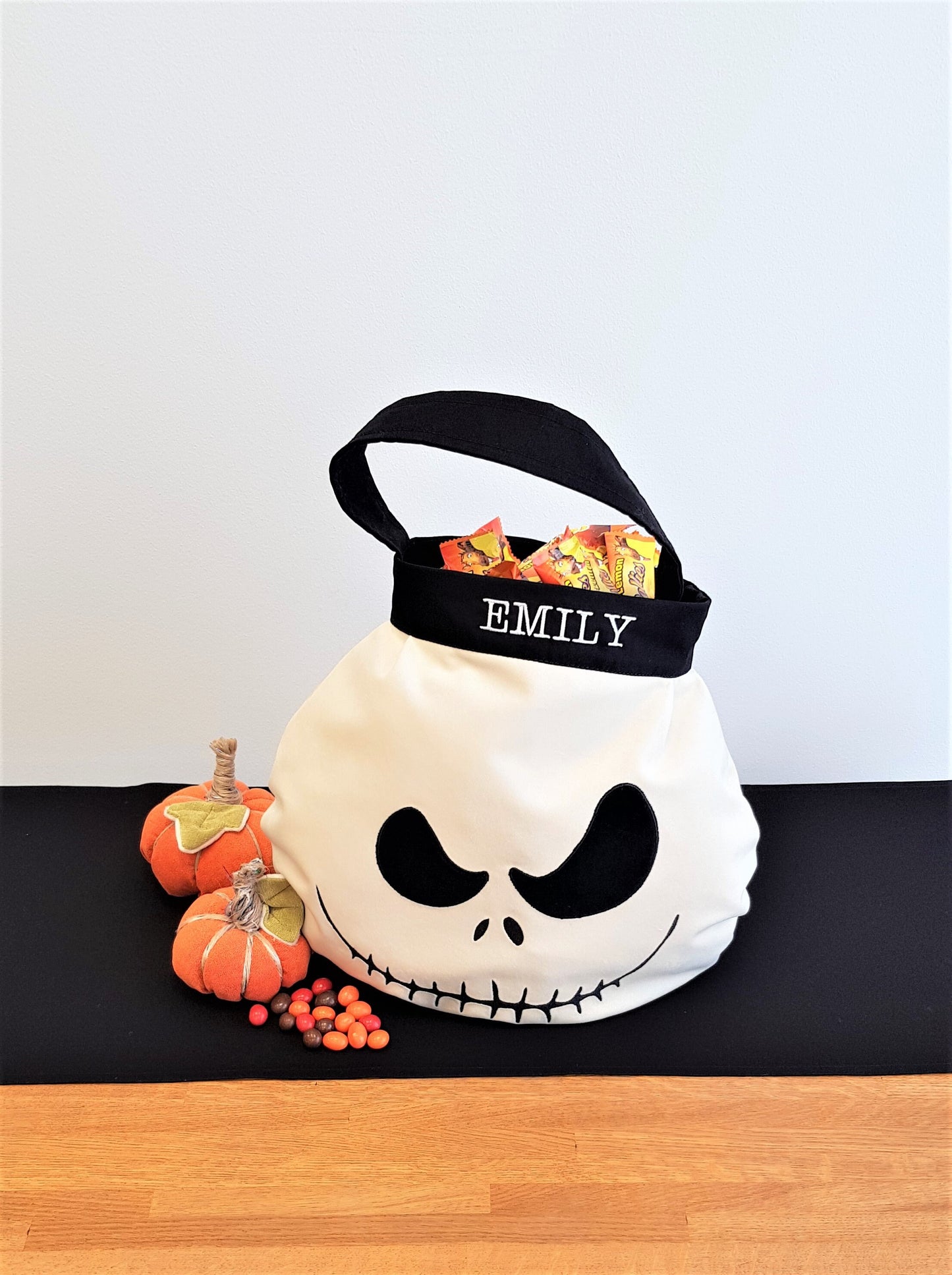 Personalized Halloween trick or treat bag