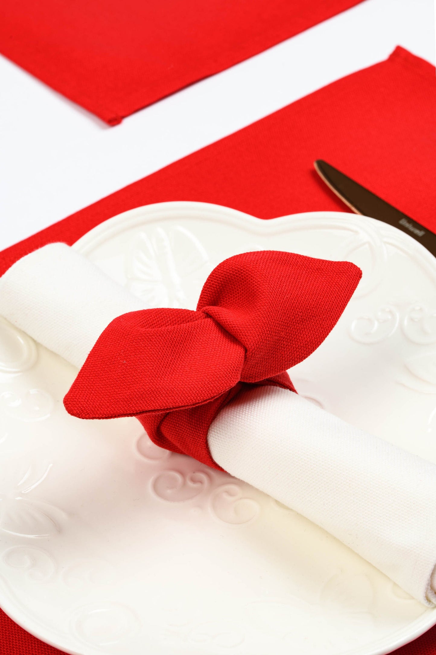 Napkin ring, Fabric cloth holder, Adjustable napkin rings