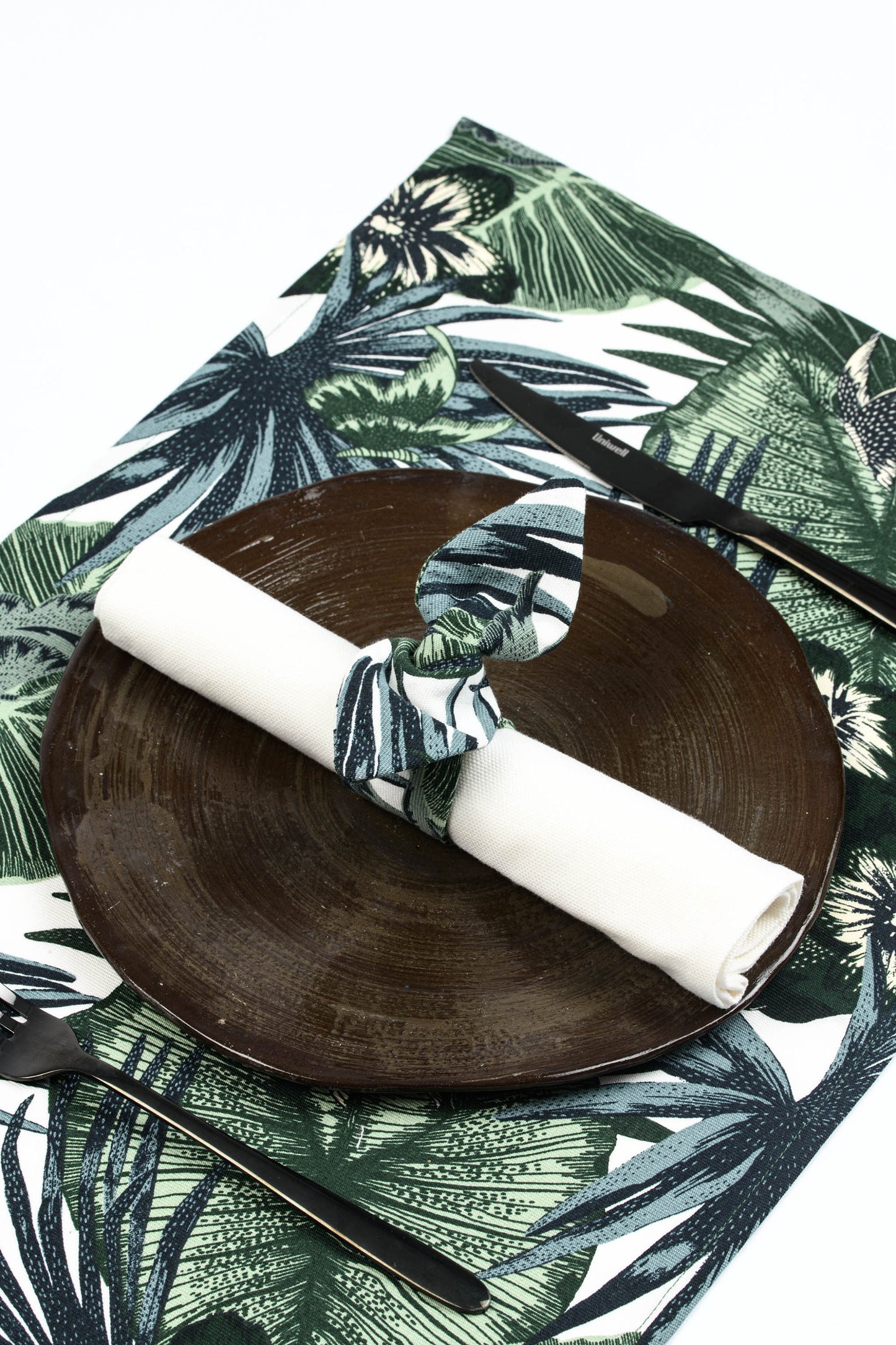 Fabric napkin holder