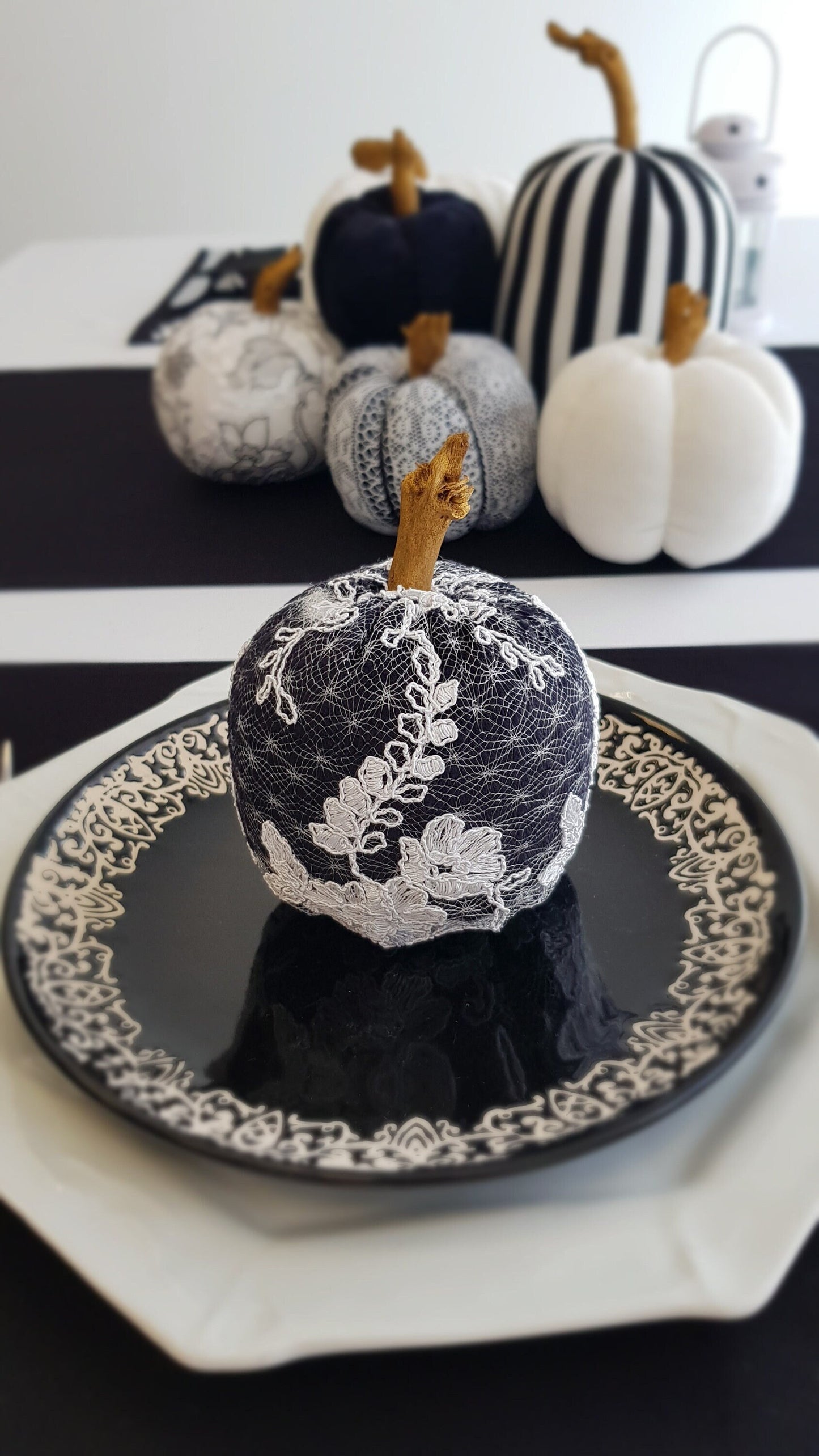 Lace pumpkin