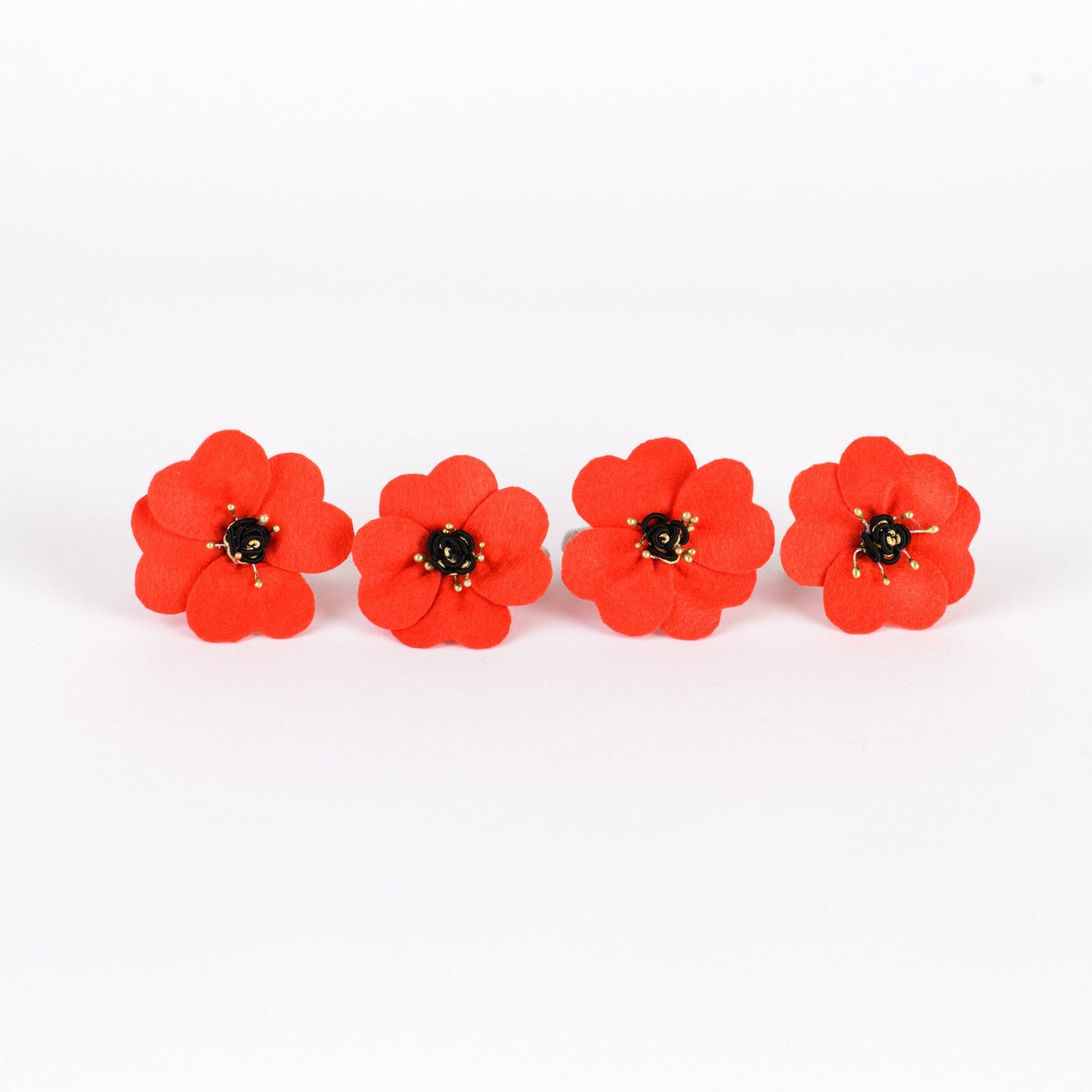 Poppy flower napkin ring, Red napkin ring, Mother's Day table decoration, Napkin décor, Nana Mother's day gift, Festive dinner napkin holder
