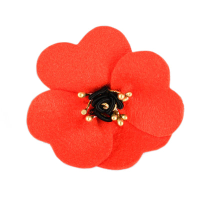 Poppy flower napkin ring, Red napkin ring, Mother's Day table decoration, Napkin décor, Nana Mother's day gift, Festive dinner napkin holder