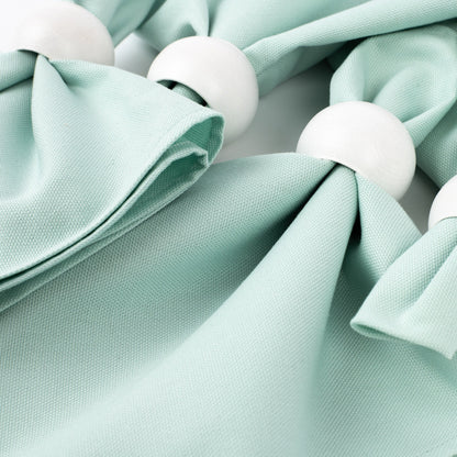 Mint napkins, Monogrammed pastel table cloth, Personalized napkins with name, Embroidered napkins