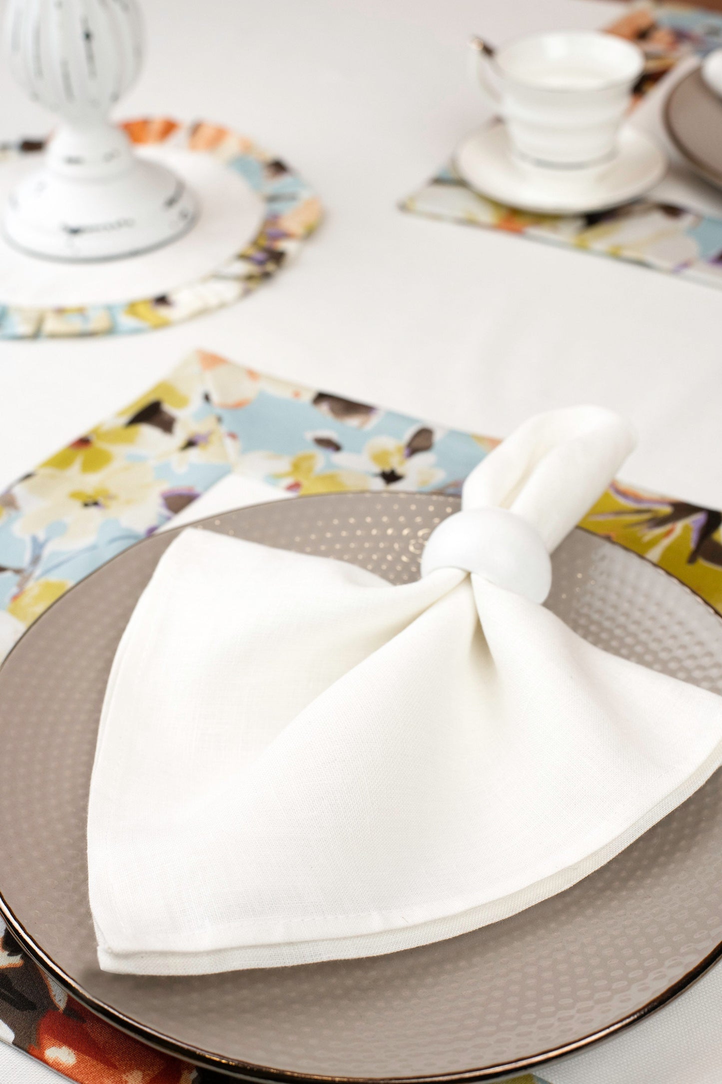 Easter placemats, Floral placemats, Double sided placemats
