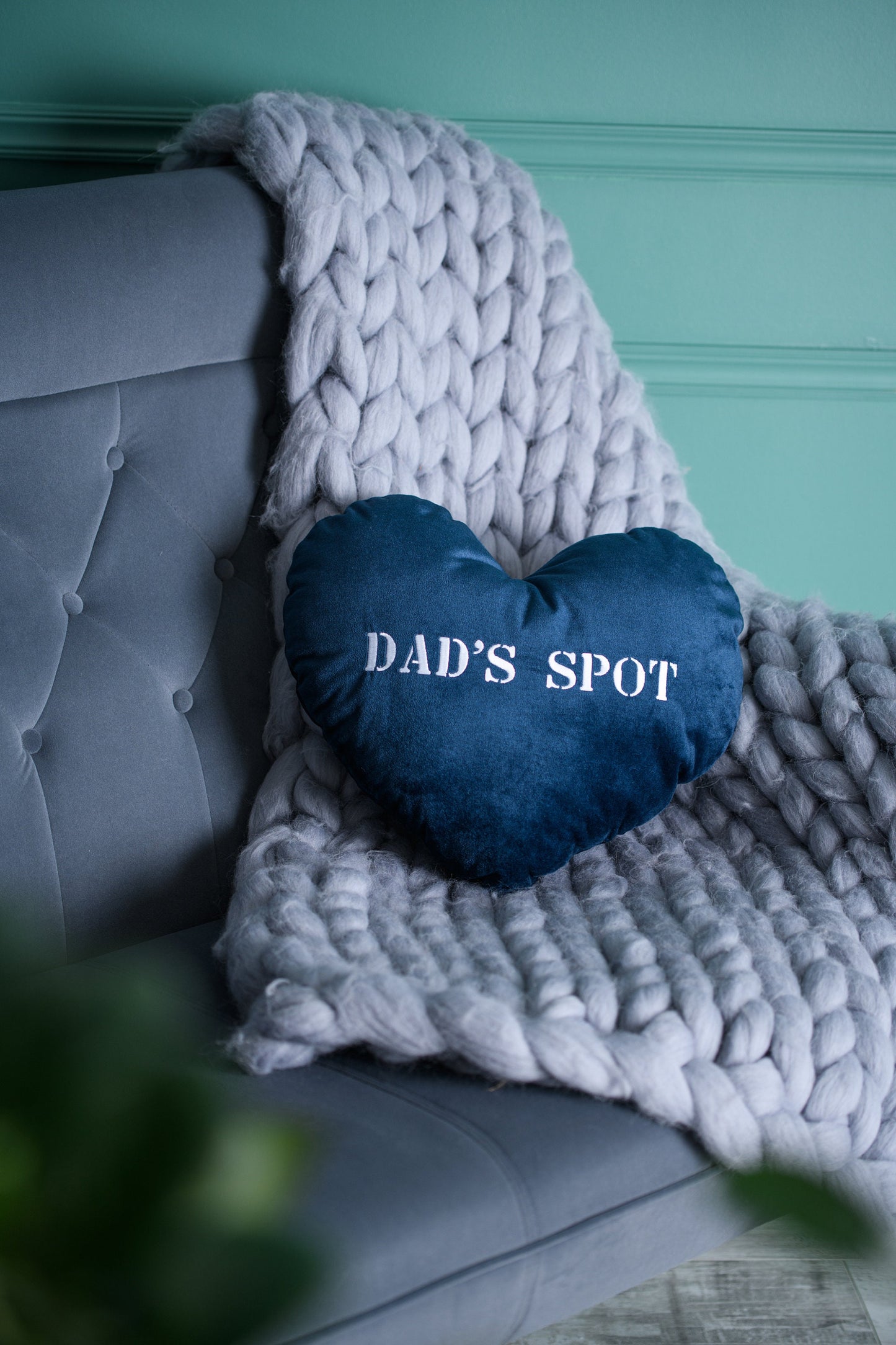 Personalized Dad's Cushion, Father's Day Gift, Dad's Birthday Gift from kids