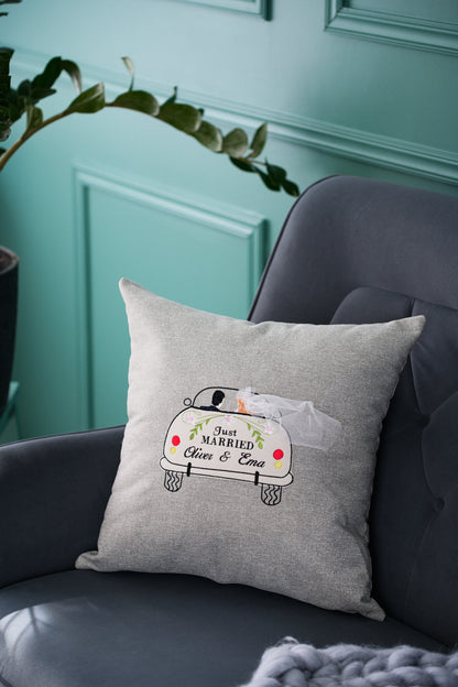 Gay wedding money gift, Personalized gay wedding cushion, Honeymoon money gift idea for gay, Customized Mr & Mr present