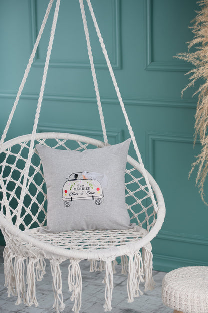 Lesbian wedding money gift, LGBT wedding gift, Mrs & Mrs keepsake cushion, Lesbian girlfriend personalized present, Same sex pillow case