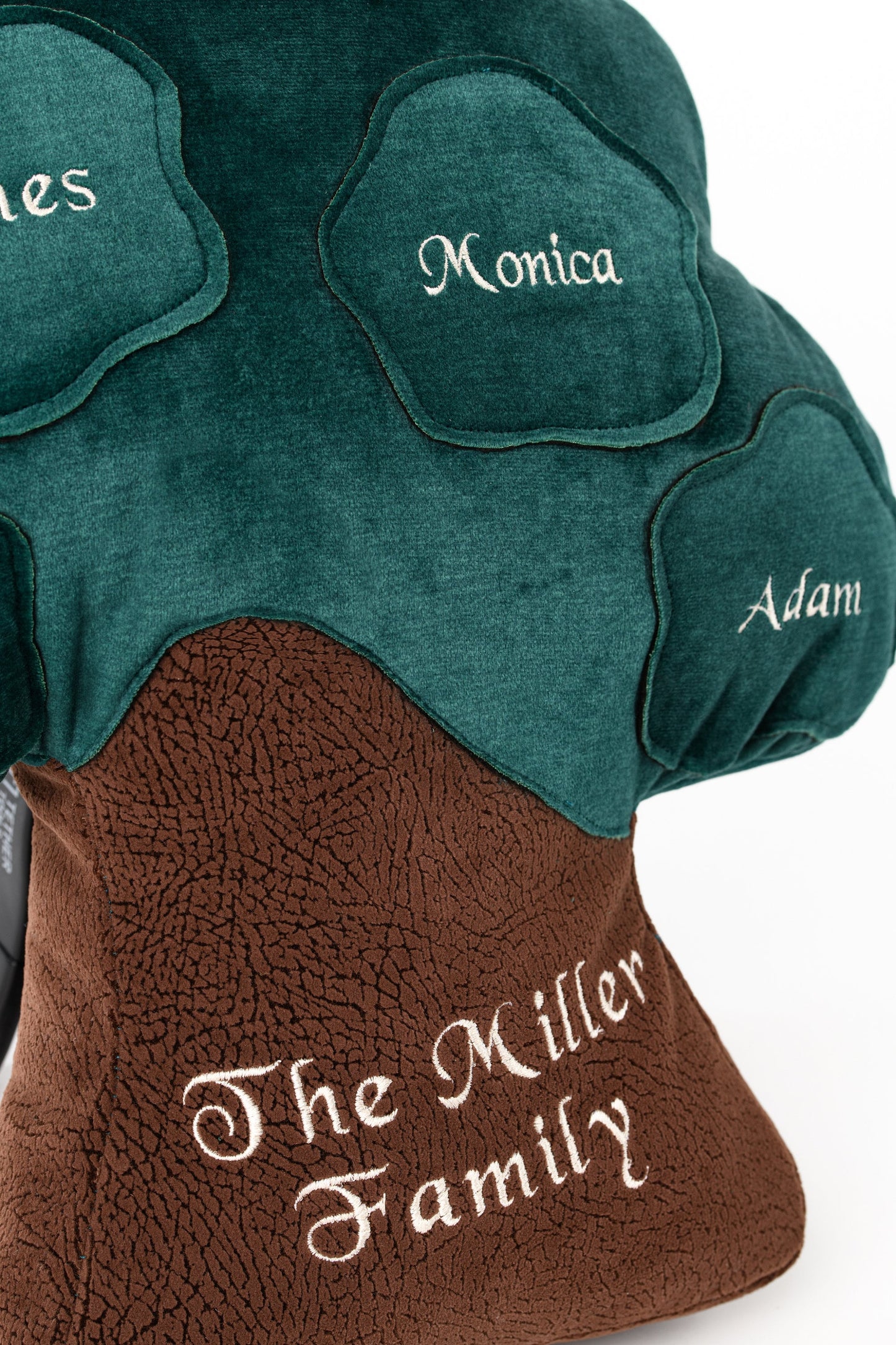 Personalized family tree cushion for Mother's Day