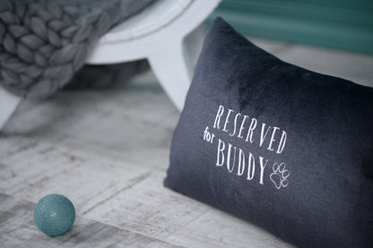 Personalized dog cushion, Gift for dog or cat, Christmas Dog Gift, Custom pet cushion, Dog cushion cover, Velvet dog pillow 30x50
