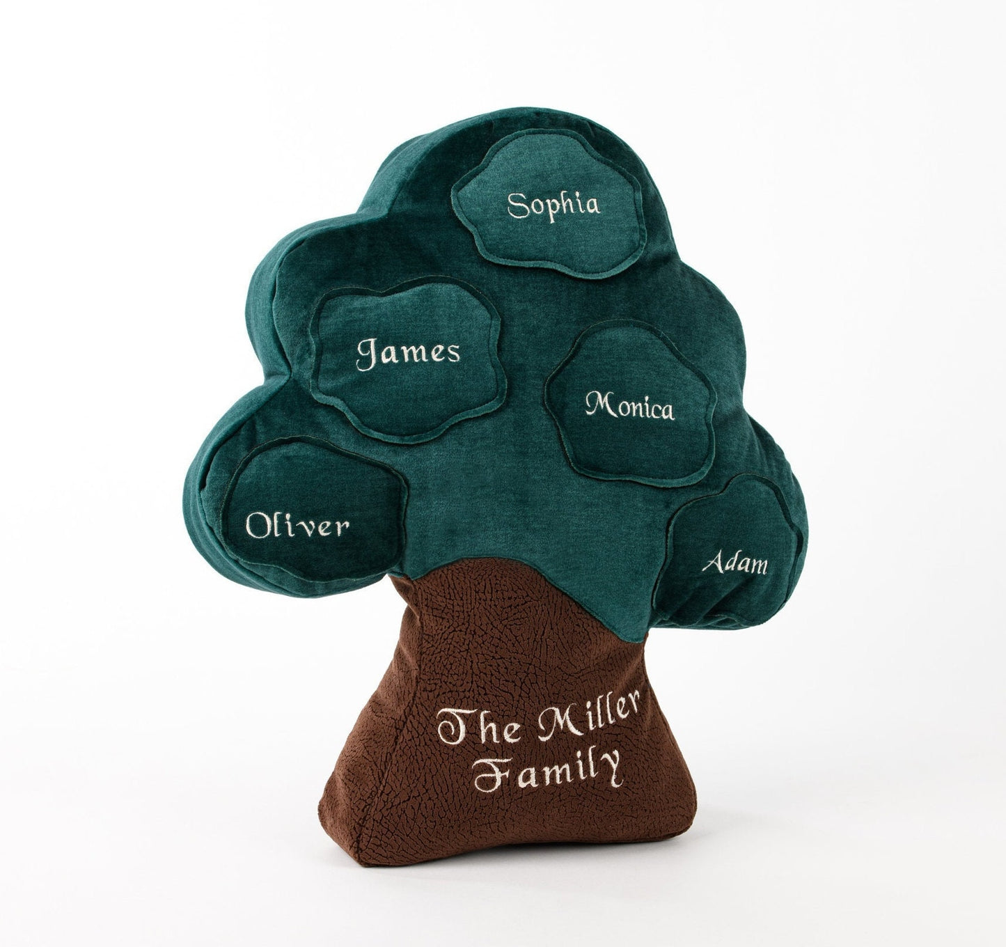 Personalized family tree cushion for Mother's Day