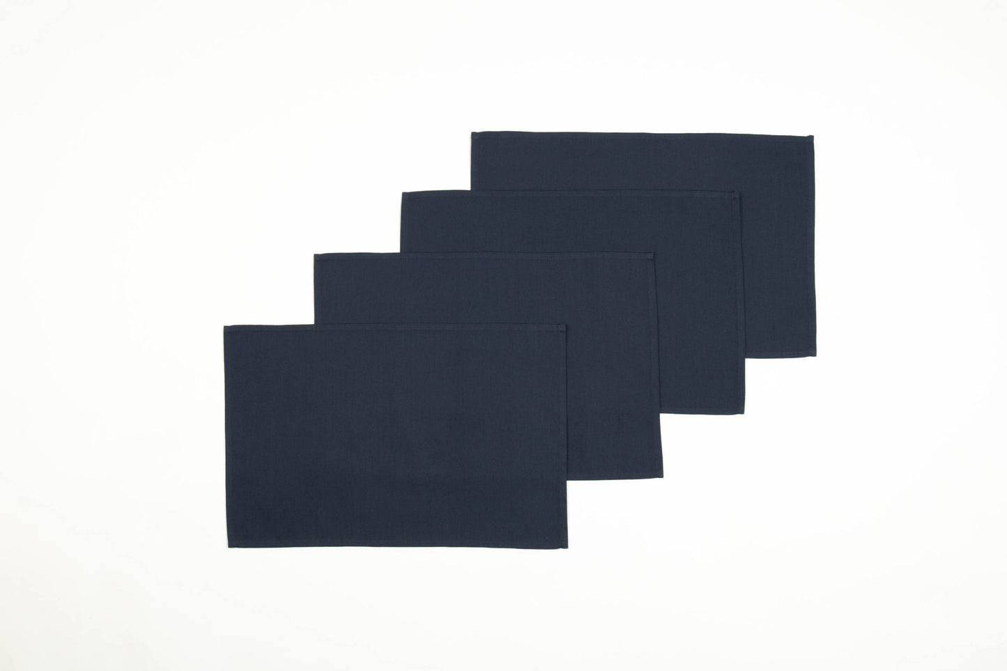 Navy blue linen placemats, Dark blue table topper, Blue linen table cover,  Dinner placemats, Blue linen table decoration, Navy blue wedding