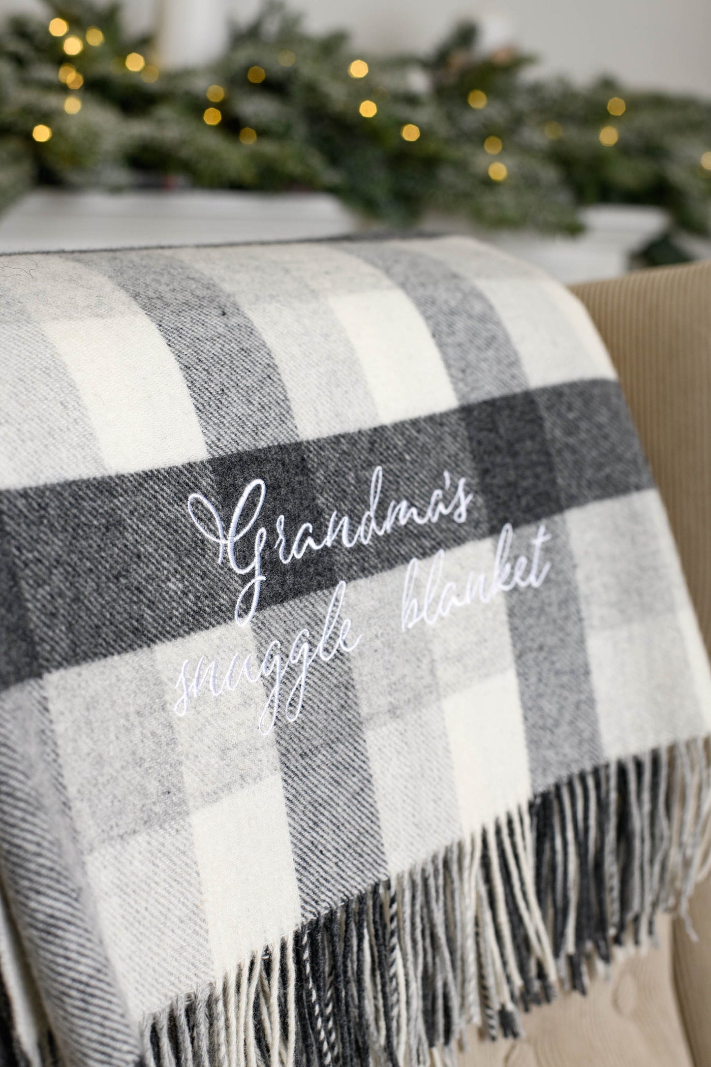 Personalized blanket for Mother's Day
