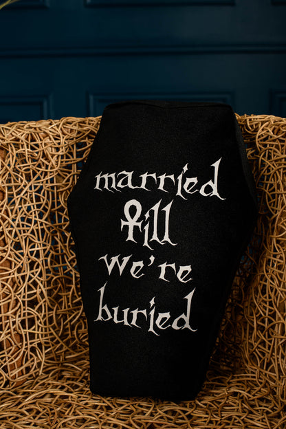 Coffin Shaped Pillow