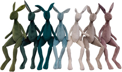 Personalized velvet bunny